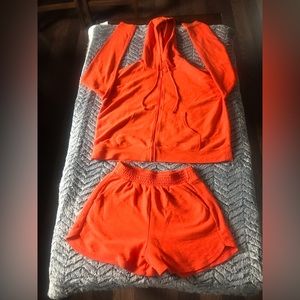 Orange two piece